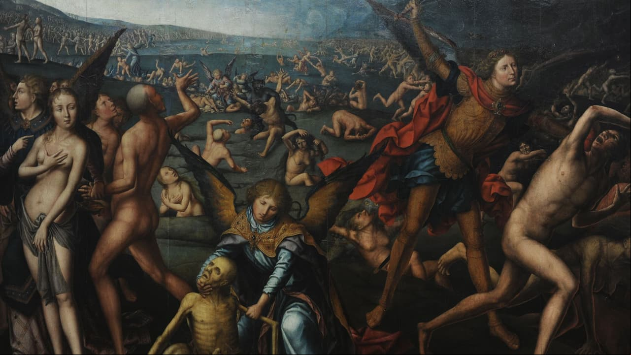 Pintura El juicio final