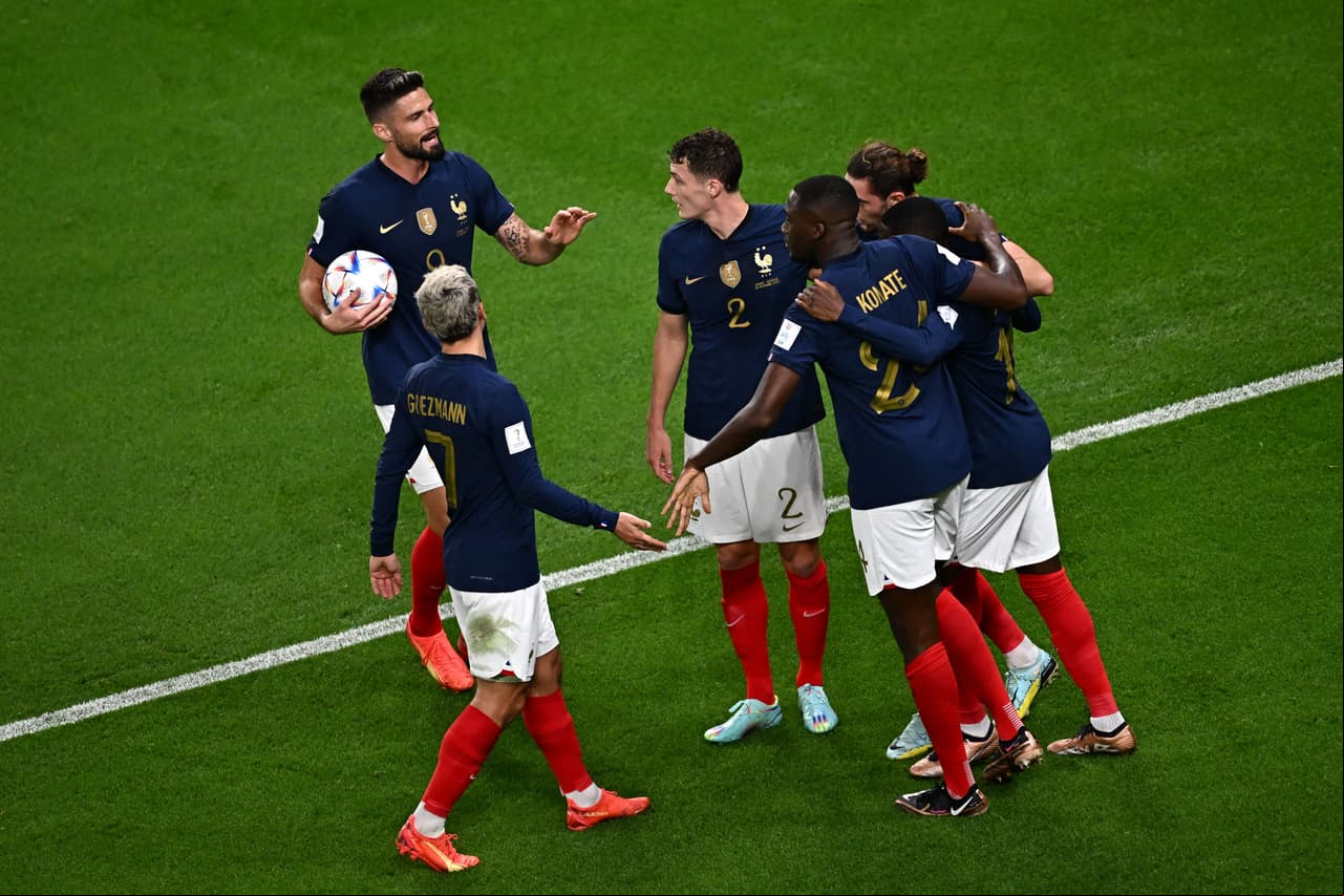 Francia pudo recomponer el camino y así remontar el marcador advesro tras la sorpresa del gol de la Selección de Australia y terminaron goleando a los 'Socceroos' en su debut Mundialista en Qatar 2022.
