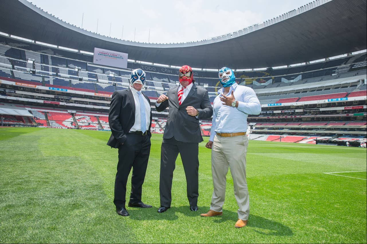 Atlantis, Euforia y Diamante Azul, del Consejo Mundial de Lucha Libre, apoyarán a los becarios de Jóvenes Construyendo el Futuro para que no desaprovechen su talento.