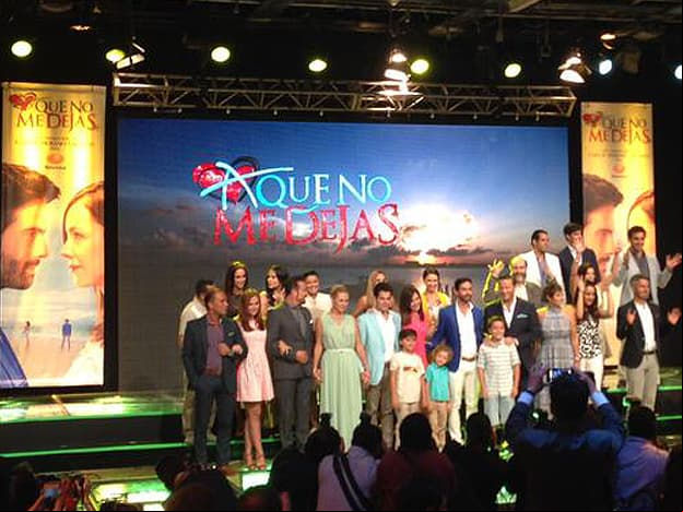 ¡Así se vivió la presentación de “A que no me dejas”!