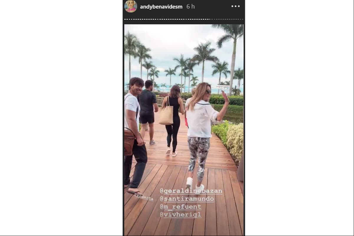 Geraldine Bazán y Santiago Ramundo ya no esconden que se están conociendo