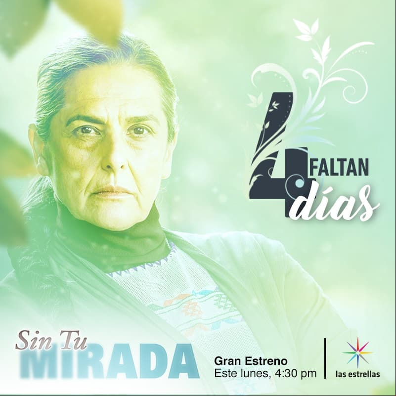 ¡Solo faltan 4 días para el estreno de Sin tu mirada!