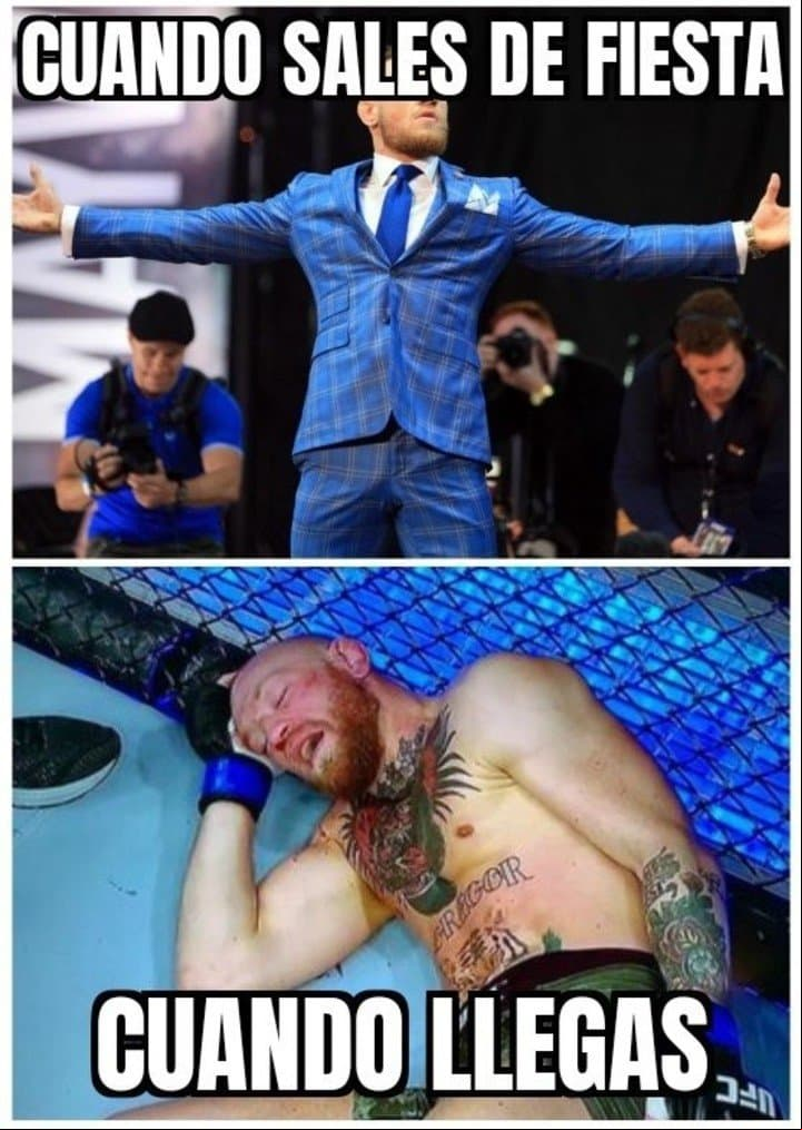 El estadounidense Dustin Poirier derrotó al irlandés Conor McGregor por knockout y estos fueron los mejores memes de la derrota en la UFC 257.