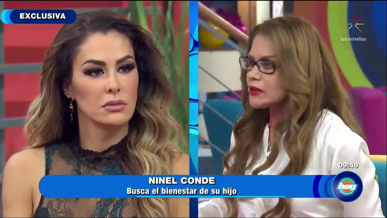 ¡Ninel Conde pide que no priven a su hijo de estar con ella!