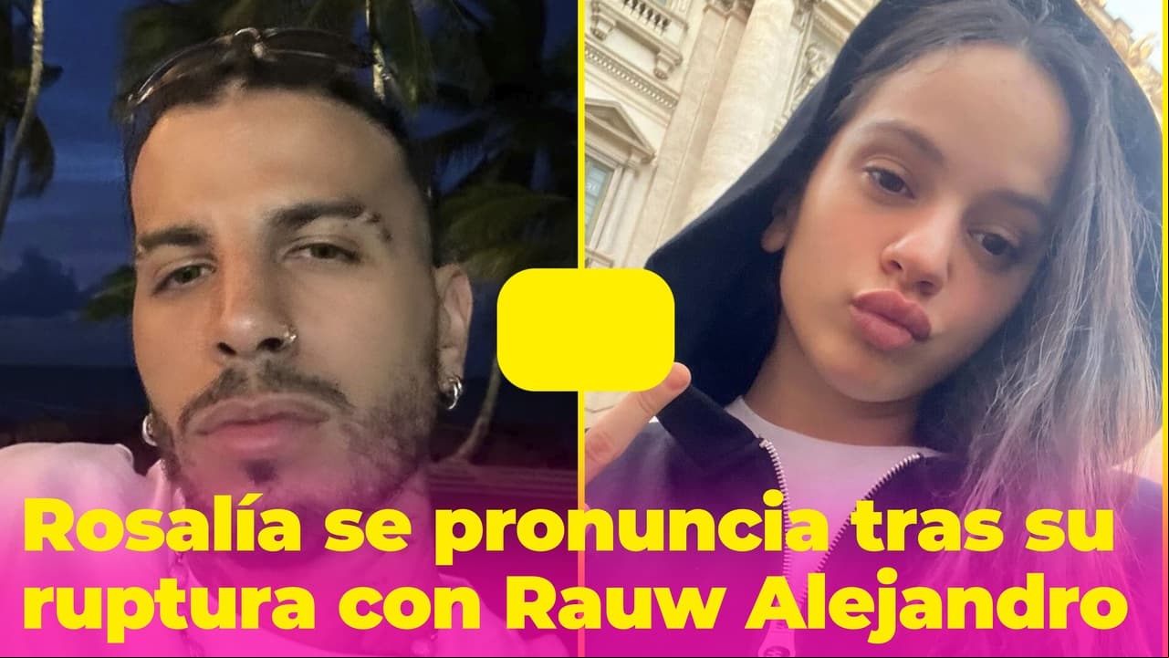 Rosalía desolada da sus primeras palabras tras su ruptura con Rauw Alejandro: "no es fácil"