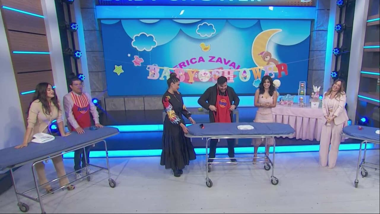 Así celebró África Zavala su primer “Baby Shower” en el programa “Hoy"