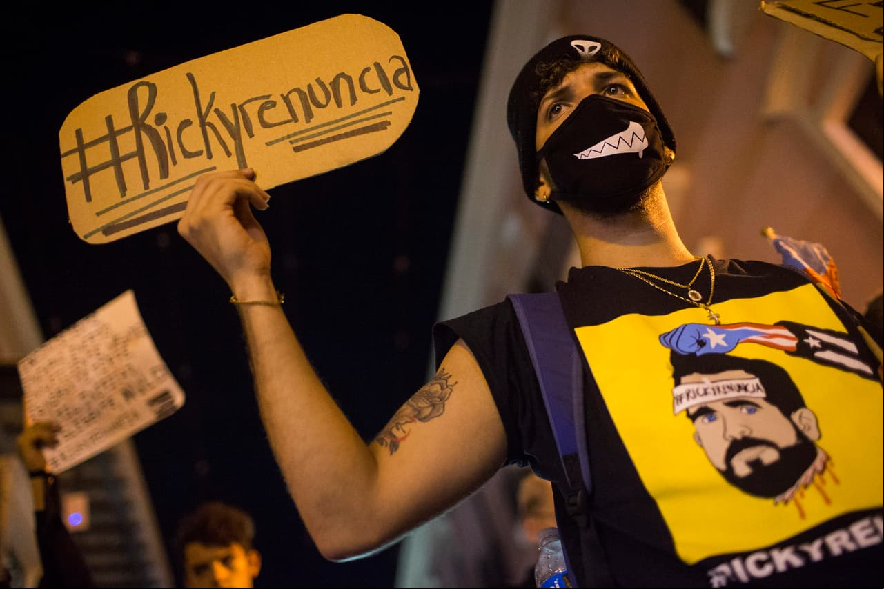 El 22 de julio las protestas en Puerto Rico rebasaron el millón de personas, ¿qué está pasando en la isla que ha provocado que los famosos se sumen?