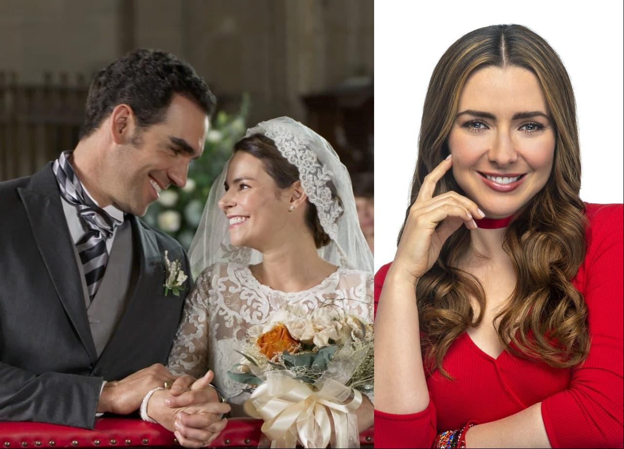 Marcus Ornellas y Alejandra Robles Gil protagonizan la telenovela 'Eternamente amándonos'.