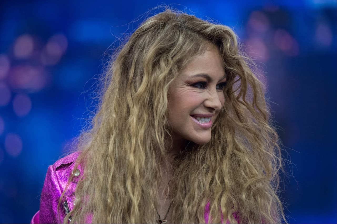 Paulina Rubio anda con todo en la promoción de su nuevo disco pero llamó la atención ver su cara un poco diferente.