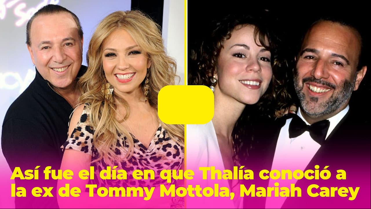 "¡Preséntame!": así fue el día en que Thalía conoció a Mariah Carey, la ex de Tommy Mottola