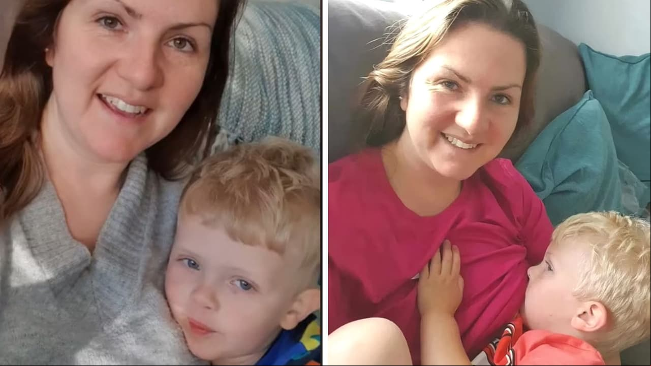 Madre amamanta a su hijo de 3 años y se defiende de críticas: tiene poderosa razón para hacerlo