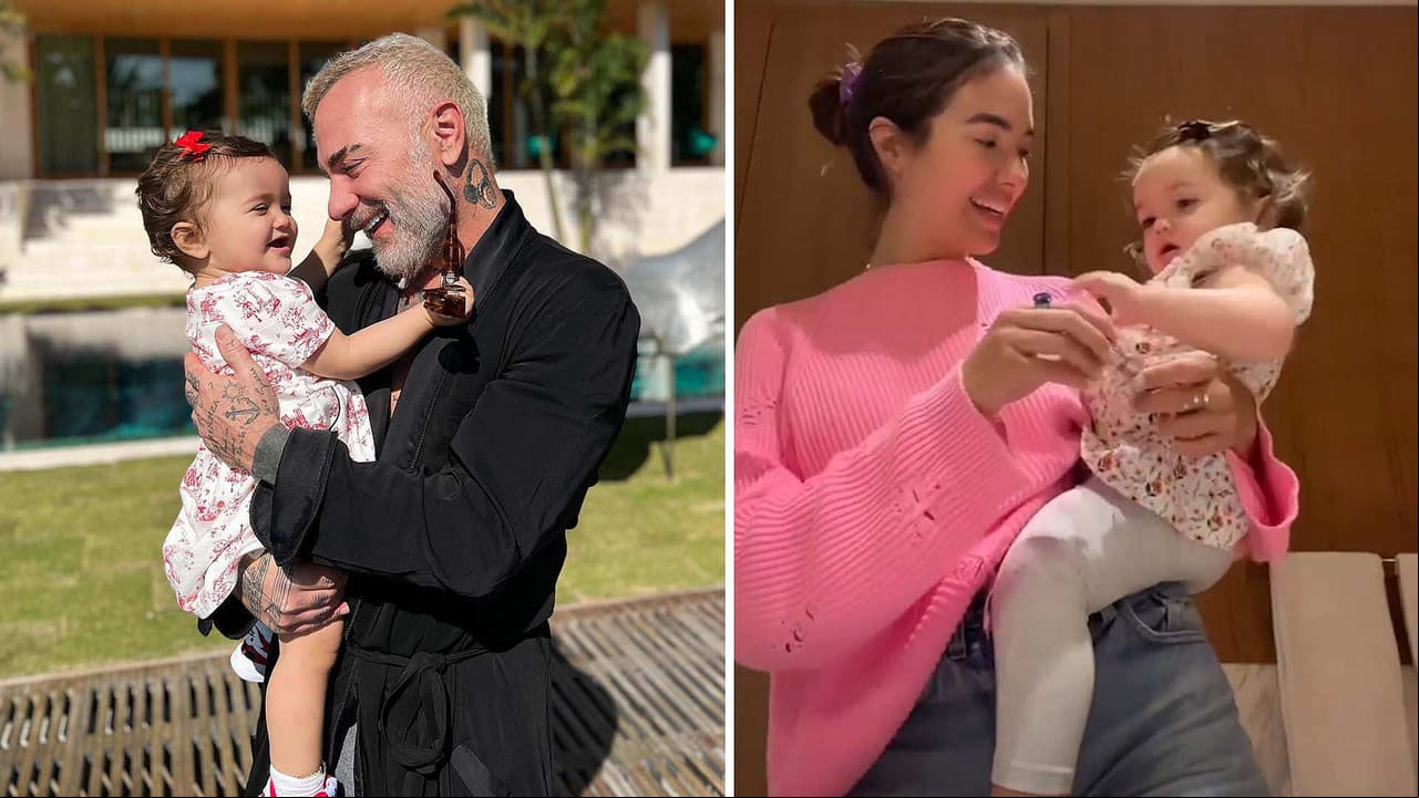 Bebé de Gianluca Vacchi protagoniza tierna travesura que causa revuelo