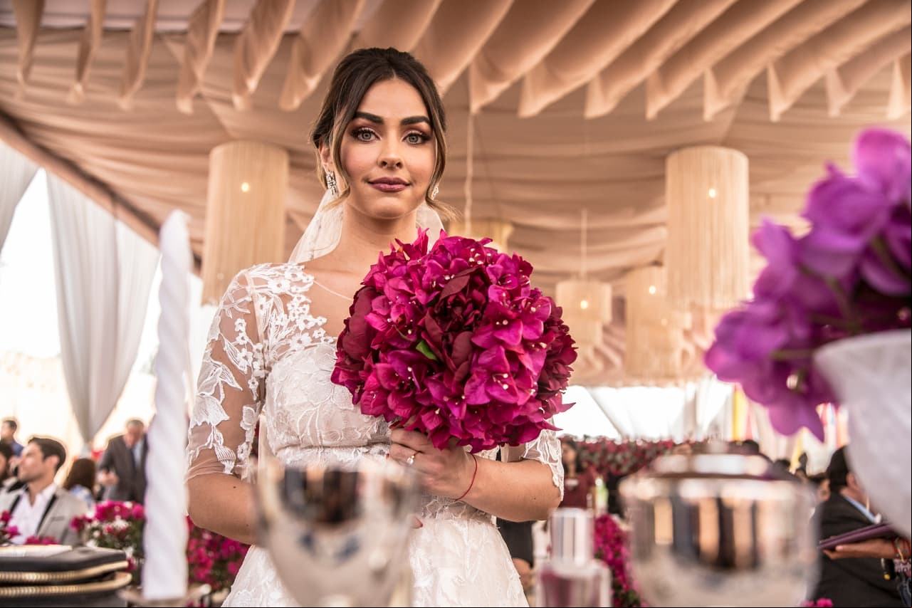 Guapísima Natita chula lista para unir su vida a la de Toño.