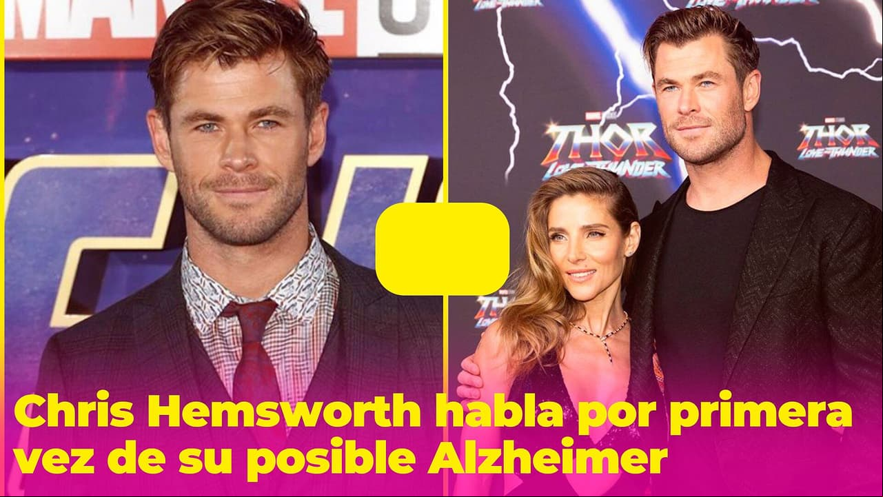 Chris Hemsworth habló por primera vez del Alzheimer que heredó de sus padres: "Quizá acabe contigo"
