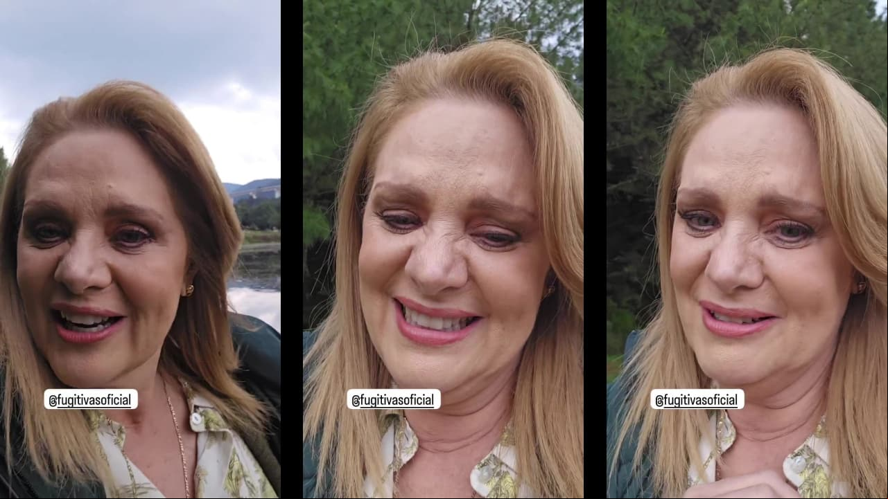 Erika Buenfil se despide casi entre lágrimas de 'Fugitivas'