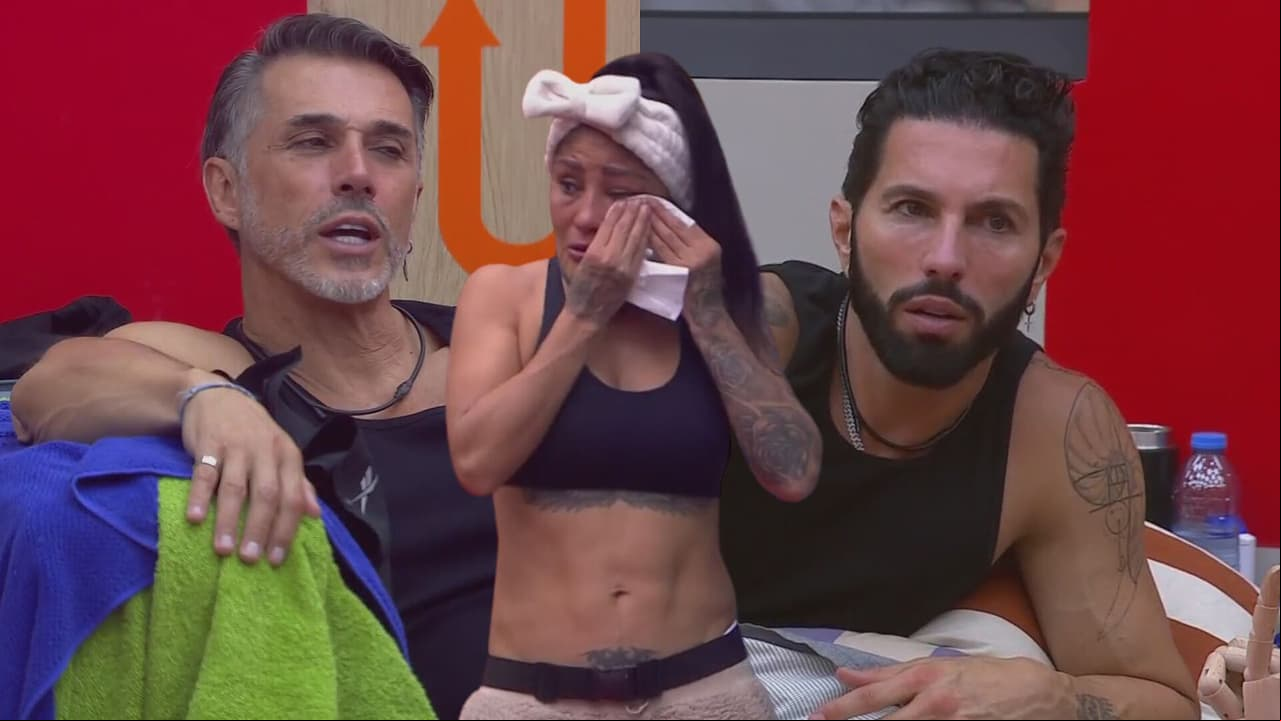 Sergio y Poncho no creen en el llanto de Jorge y 'La Barby' | La Casa de los Famosos México
