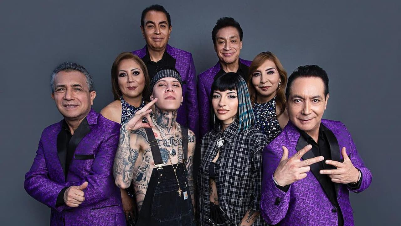 Los Ángeles Azules, Cazzu y Santa Fe Klan visitan vecindad en Tepito