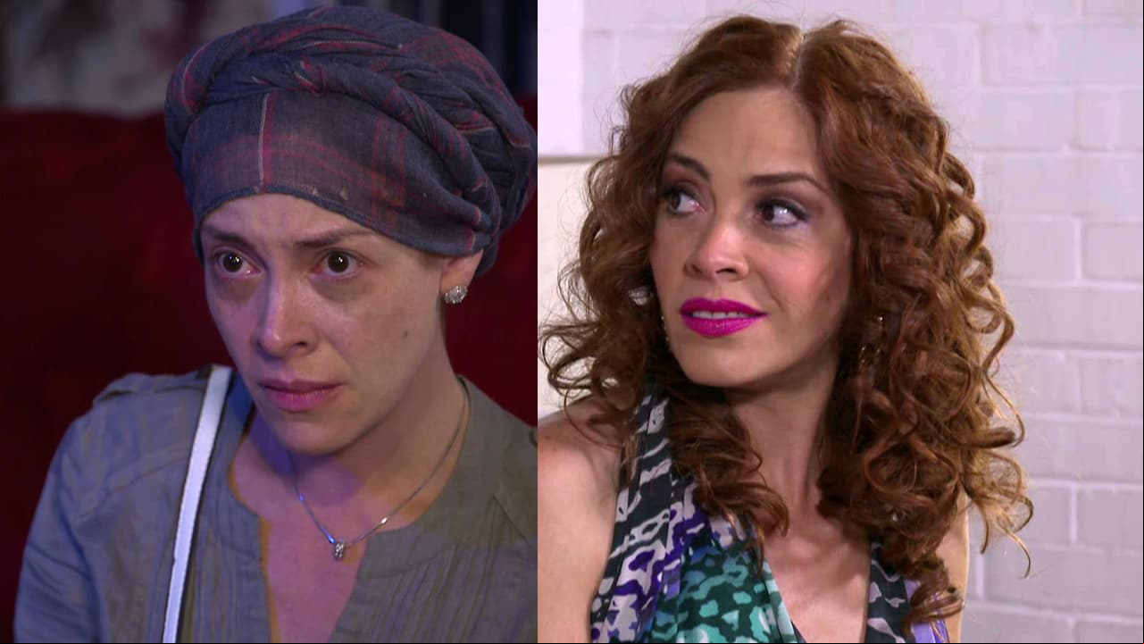 Isadora González interpretó a un par de gemelas en "Con distinta alma", donde una está a punto de morir de cáncer y busca a la otra, que es prostituta, para que se haga cargo de sus hijos.