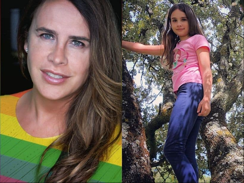 Karla Sofía Gascón compartió una serie de fotografías de su hija Elena Victoria, quien a sus 9 años posee una espectacular e inigualable belleza. ¡Mira las fotos!