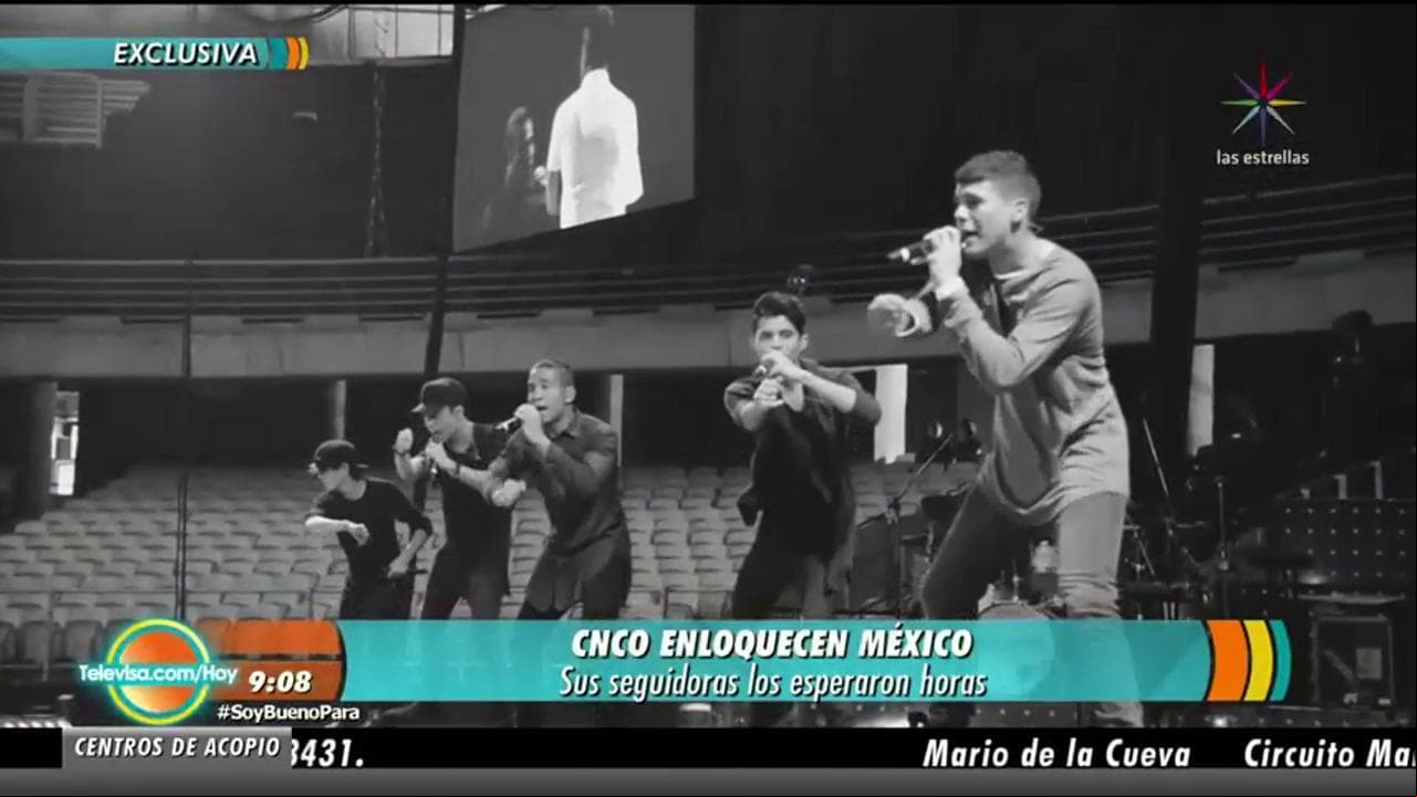 ¡CNCO enloquece a las mexicanas!