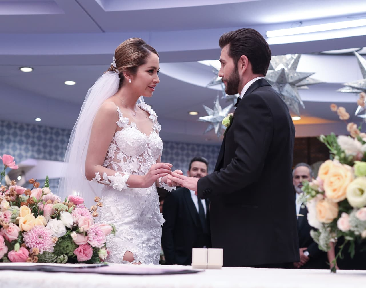 "Me enseñaste que se puede cambiar", le dijo 'Mariano' a su hermosa novia.