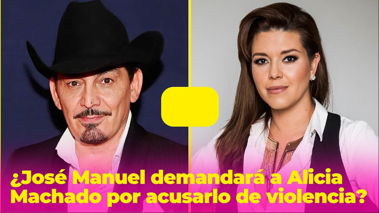 ¿José Manuel Figueroa demandará a Alicia Machado por acusarlo de violencia en su relación?