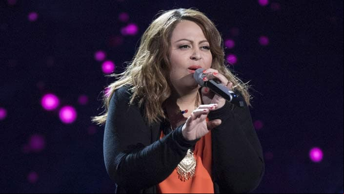 Jess pone el ritmo de la música banda en La Voz... México