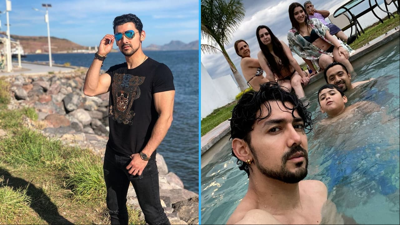 Miguel Martínez presume bíceps de acero en sus vacaciones