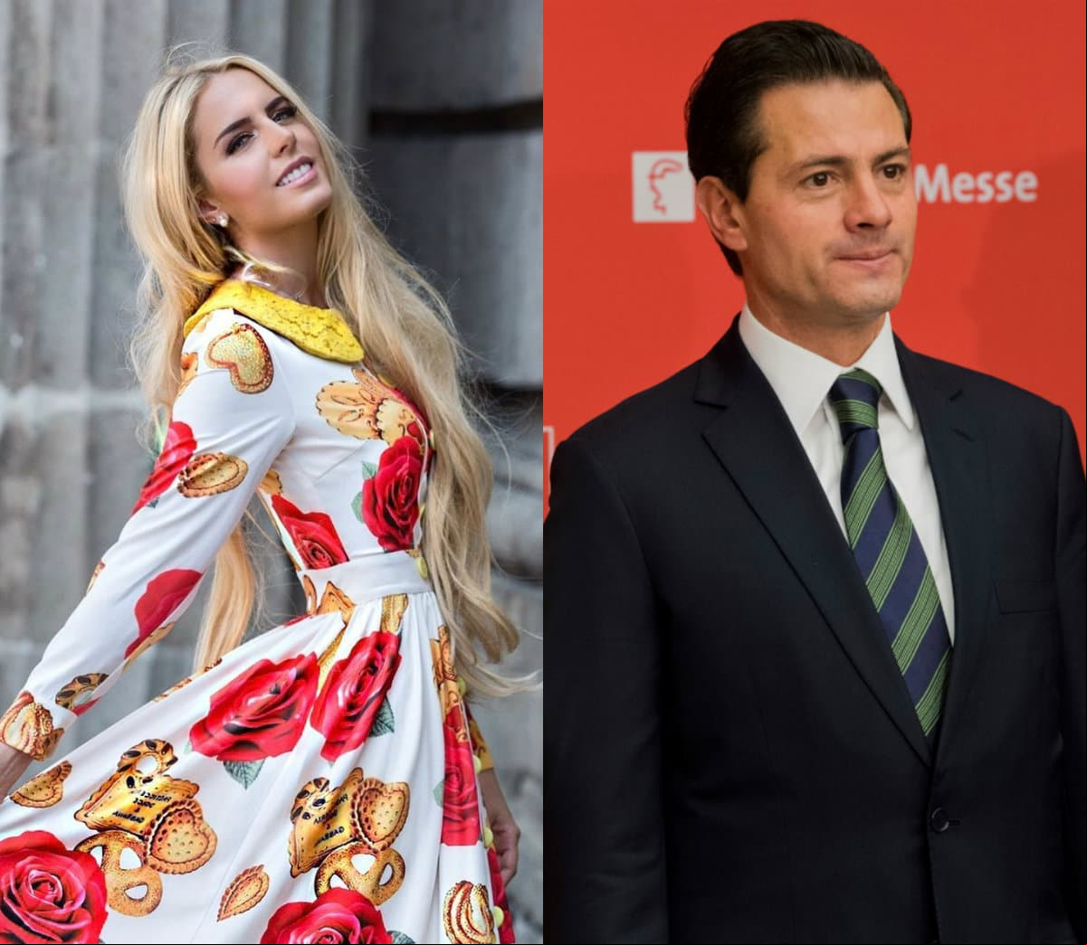 Así reaccionó la novia de Enrique Peña Nieto tras aparecer con peluca y disfraz