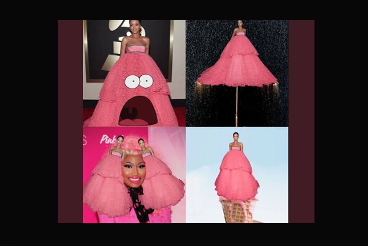 Rihanna no estuvo presente en la famosa ceremonia de premios musicales este año, pero aunque no lo creas volvió a ser tendencia en 2019 por un vestido de hace cuatro años… ¿lo recuerdas?