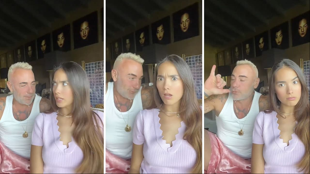 Gianluca Vacchi y Sharon Fonseca protagonizan épica ‘pelea’; causan revuelo