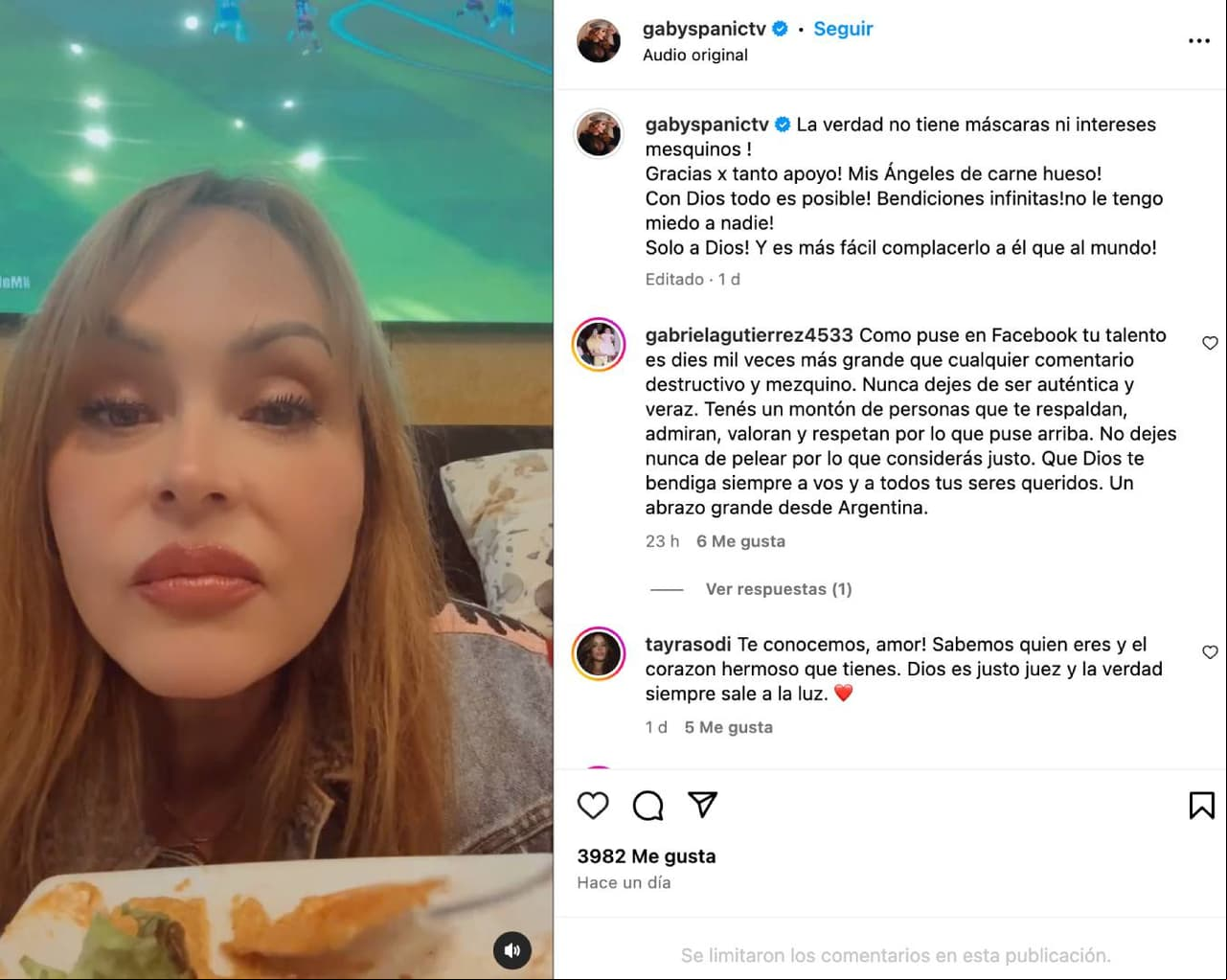 Gabriela Spanic.