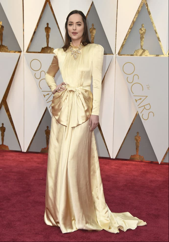 Dakota Johnson en el Óscar
