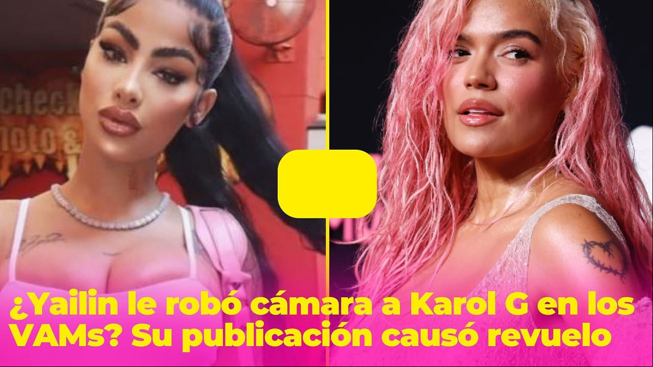¿Yailin quiso opacar a Karol G en los VMAs? Su publicación hizo enojar a sus 'haters'
