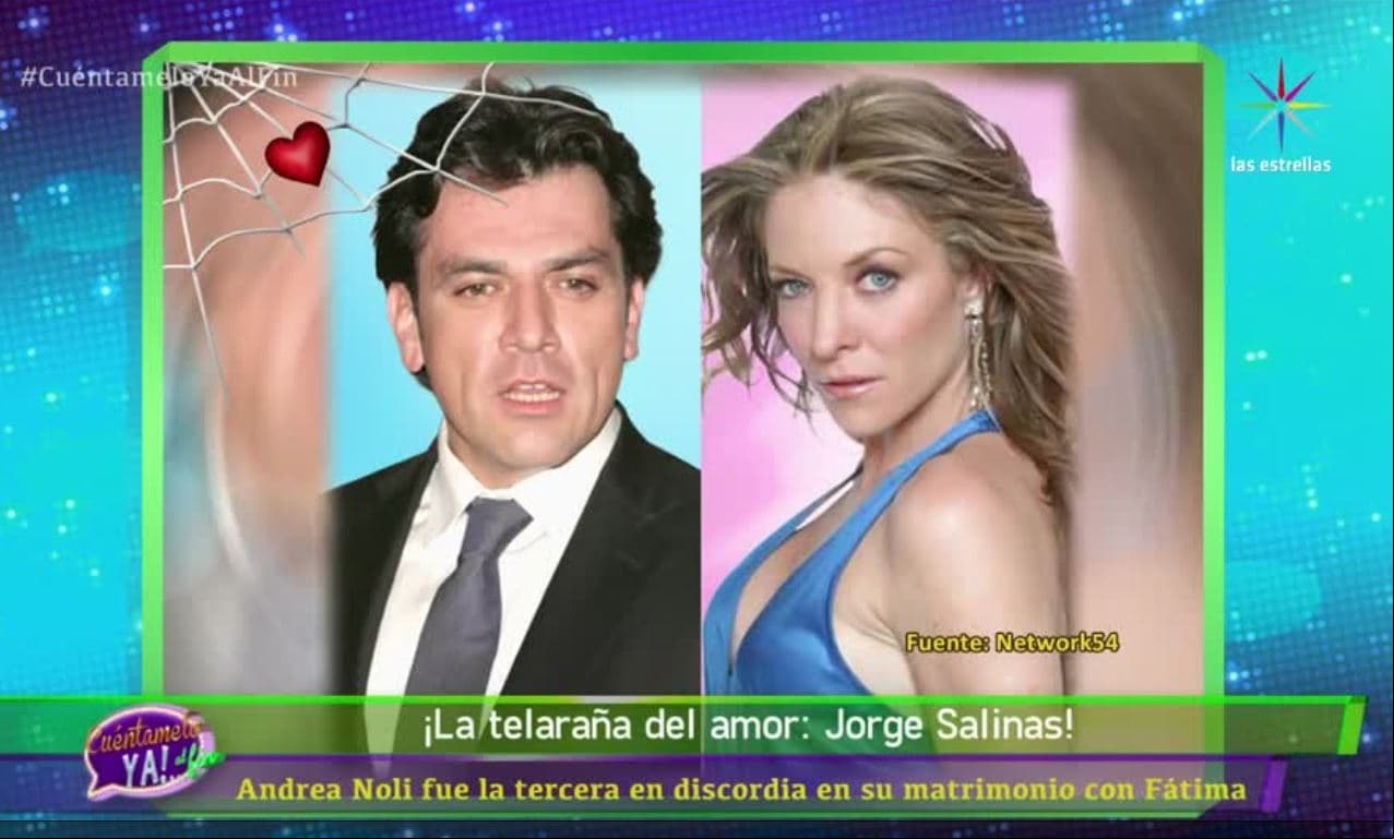 LA TELARAÑA DEL AMOR: ¡Conoce los antiguos amores de Jorge Salinas!