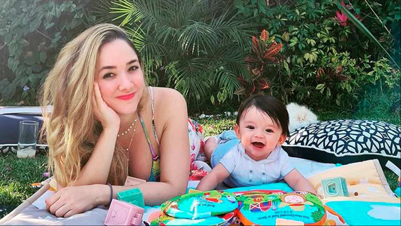 Sherlyn presume cómo consienten a André mientras ella no está en casa: ‘Puro amor y luz’