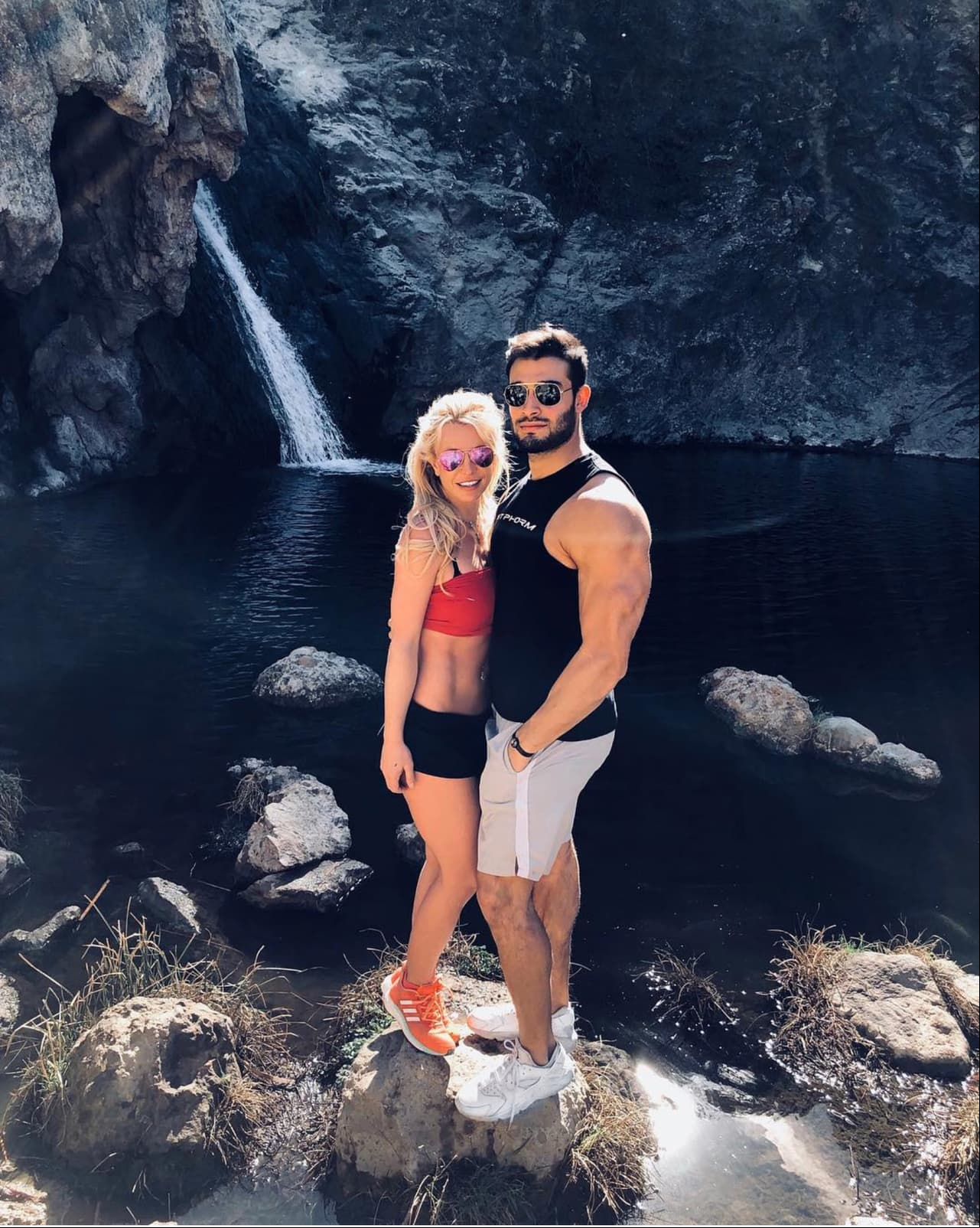 Britney Spears y su novio Sam Asghari muestran sus mejores pasos de baile