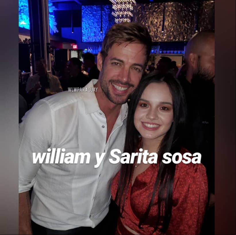 Sarita Sosa estuvo en la inauguración del restaurante de William Levy