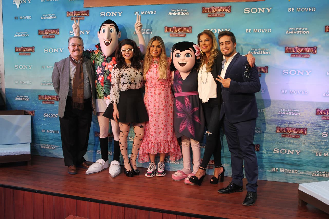 Las estrellas de ‘Hotel Transylvania 3’ desfilaron en la alfombra roja (FOTO: 3Shock)