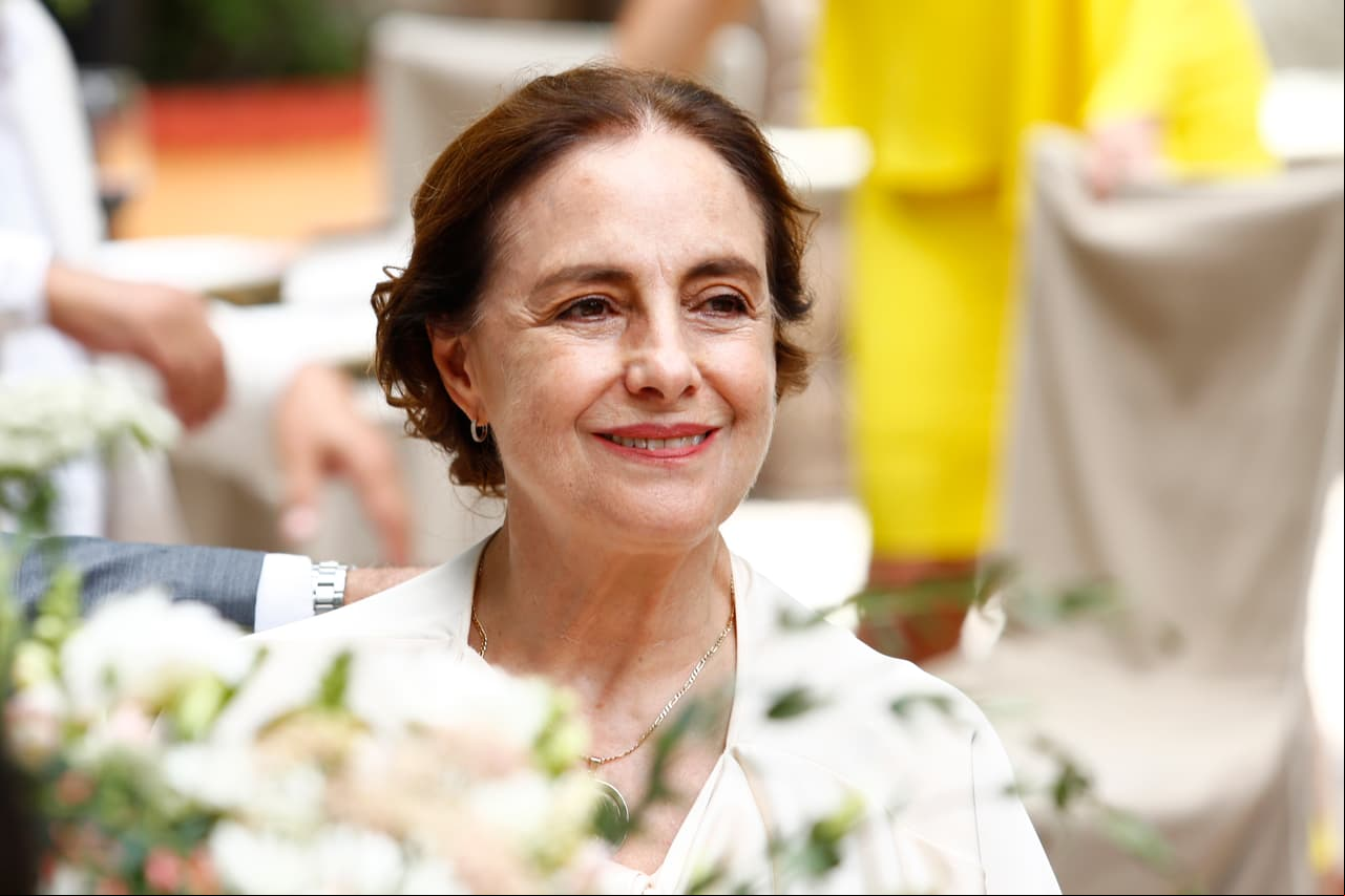 'Luz' no cabía de felicidad por poder apreciar y estar fuerte en esta gran celebración.