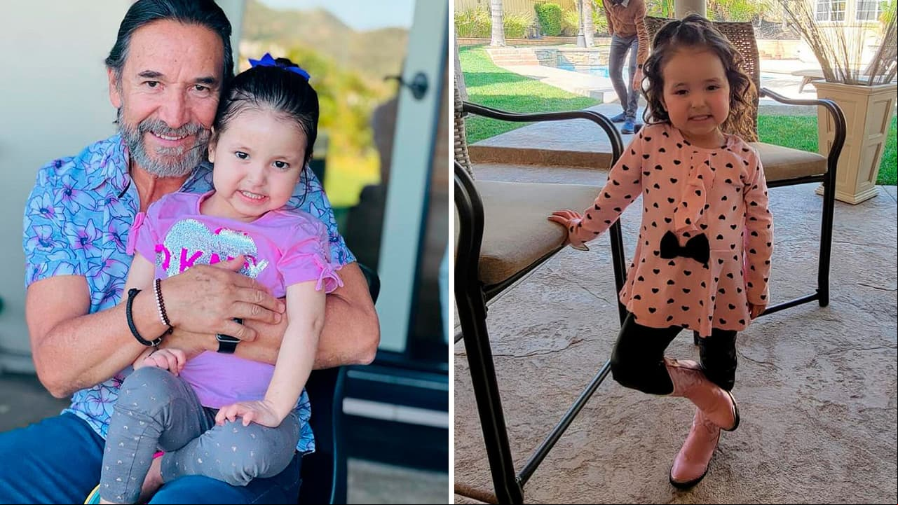 Nieta de Marco Antonio Solís conquista las redes con adorables pasos de baile
