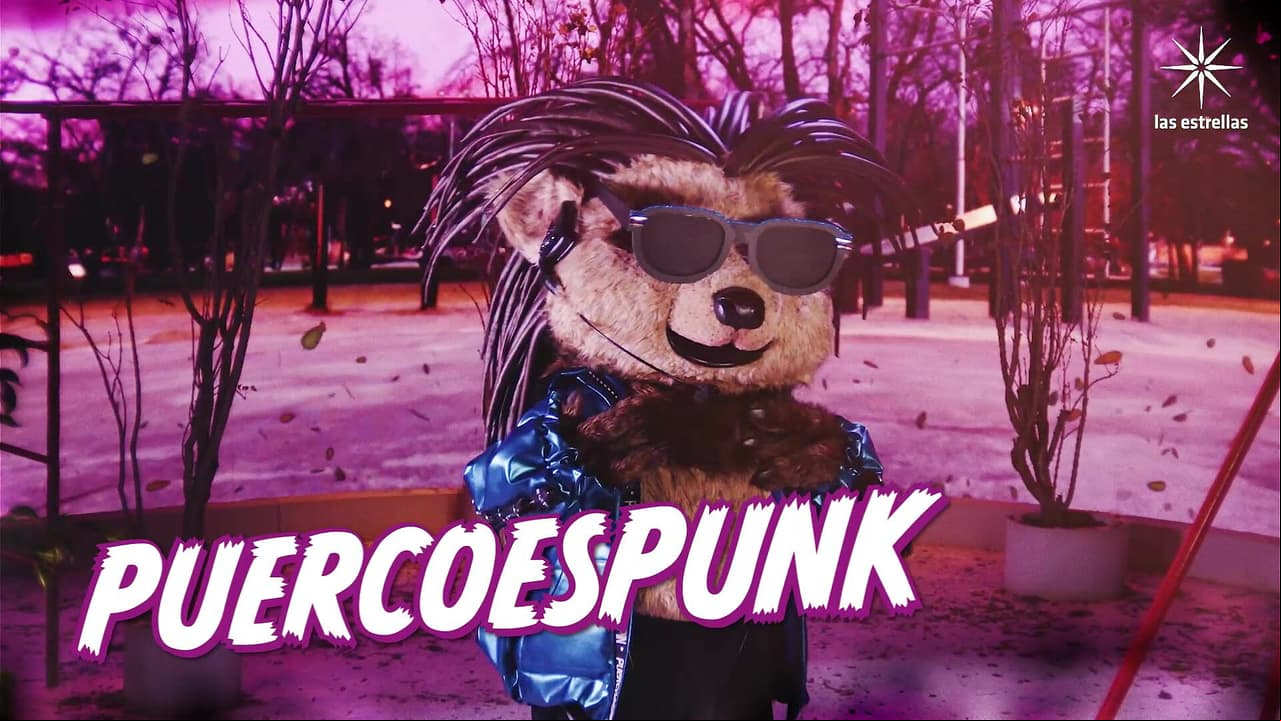 Puercoespunk en la nueva temporada de ¿Quién Es La Máscara?