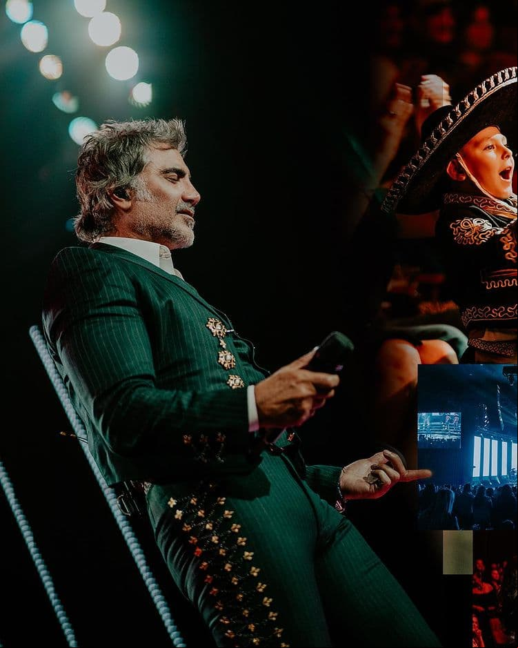 Alejandro Fernández reacciona a la noticia de ser abuelo por segunda ocasión