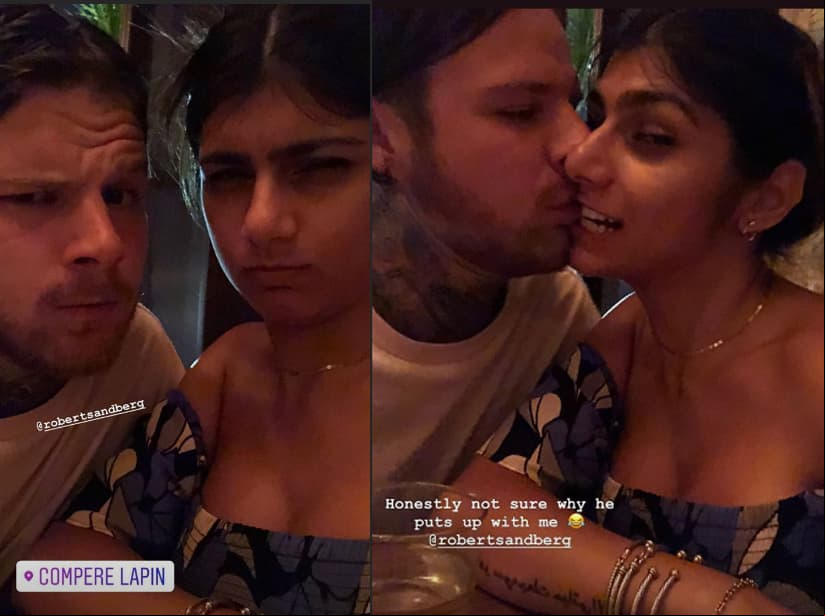 Mia Khalifa no oculta su amor