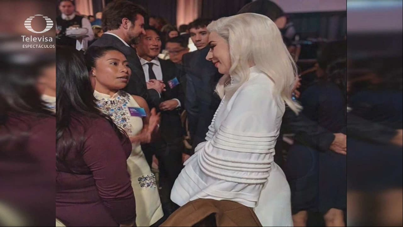 Yalitza Aparicio convivió con Lady Gaga y Bradley Cooper en evento previo a los Oscar