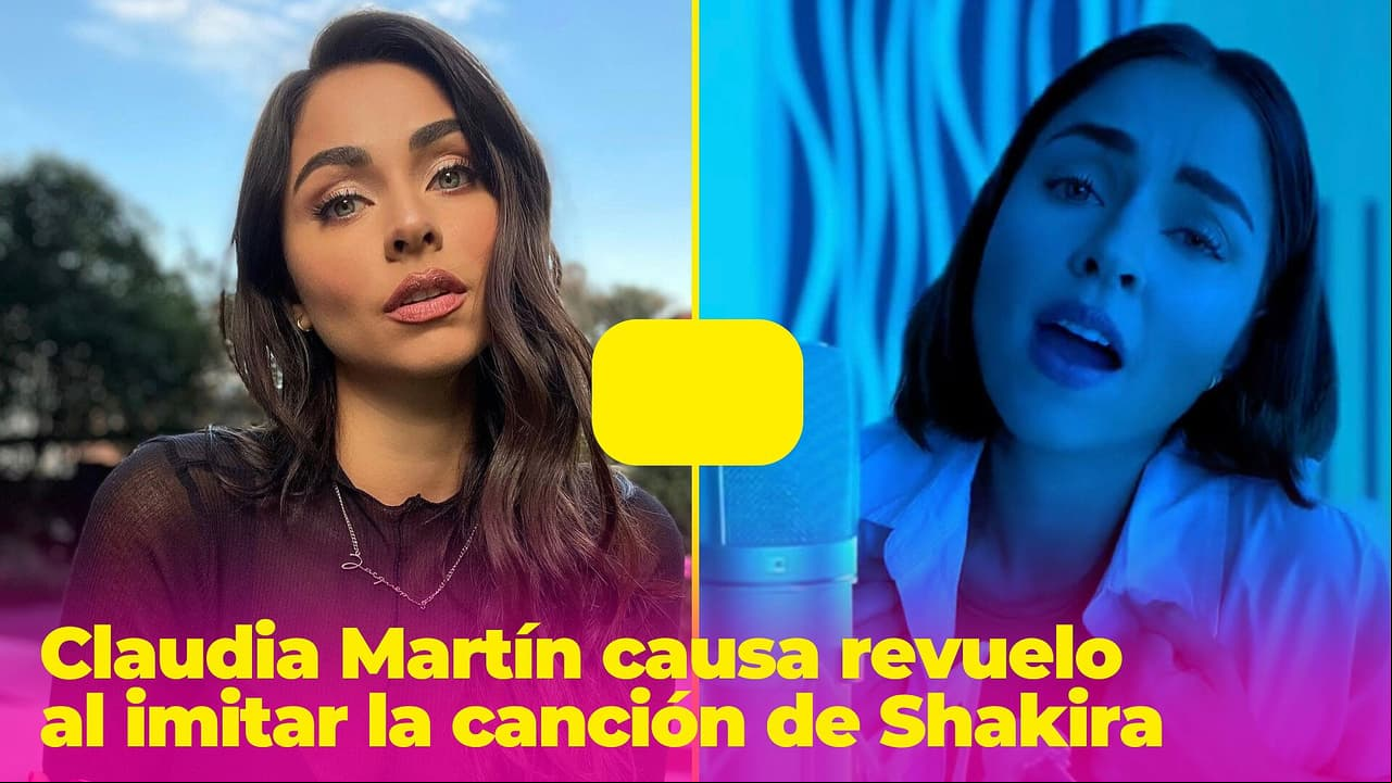 Claudia Martín causa revuelo cantando y bailando la canción de Shakira: “Te creíste que me heriste”