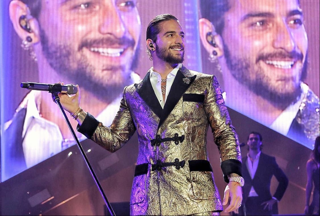 Maluma ofrece un concierto en Chicago, 2018