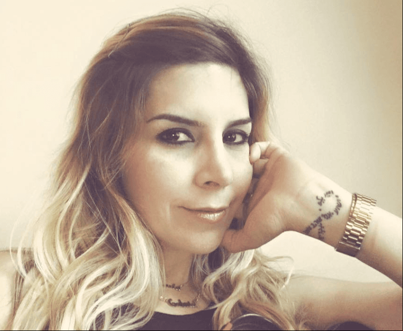 Así luce Karla Panini en la recta final de su embarazo