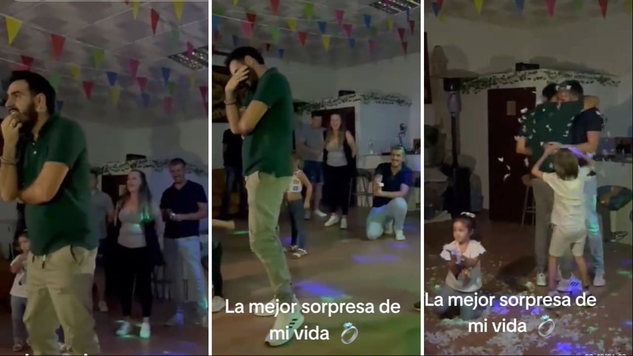 Joven pide matrimonio a novio