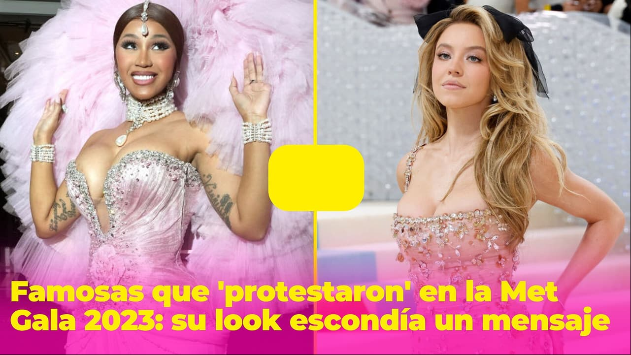 Estas famosas 'protestaron' en la Met Gala 2023: su polémico atuendo escondía un mensaje